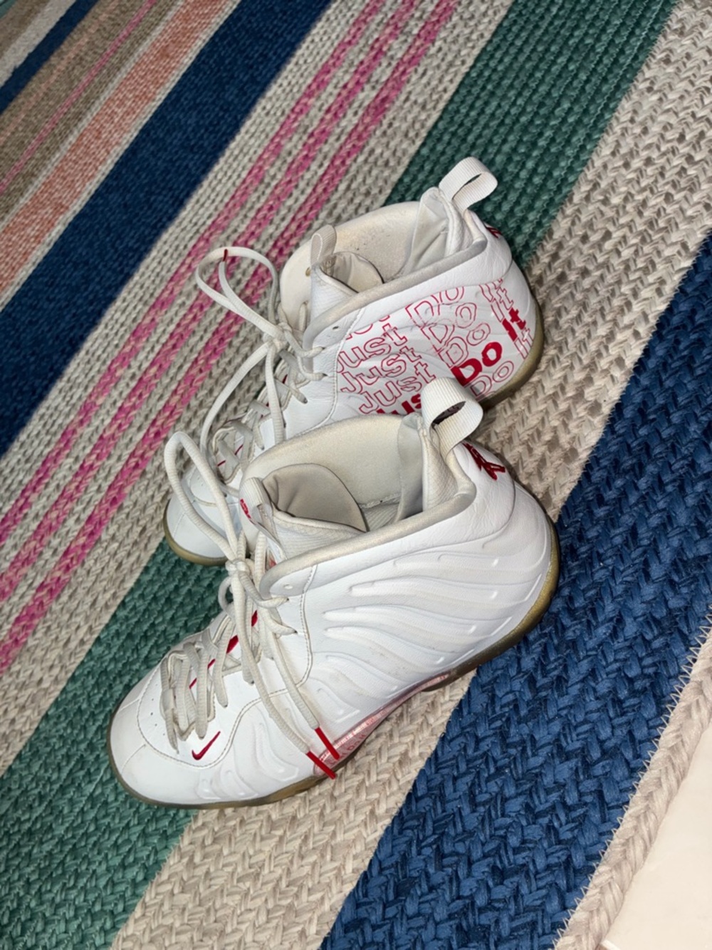 Nike Little Posite One "Takeout Bag or "Thank You Plastic Bag" Men 7Y Women 8.5 - Picture 4 of 10